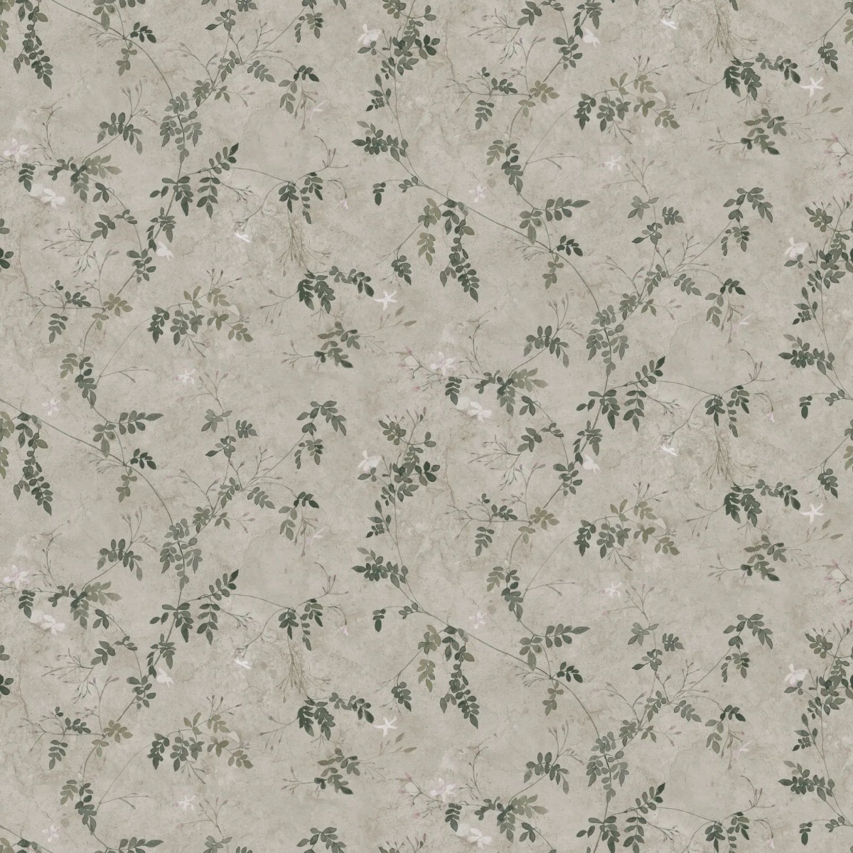 A seamless wallpaper texture with irene, olive green units arranged in a Stretcher pattern
