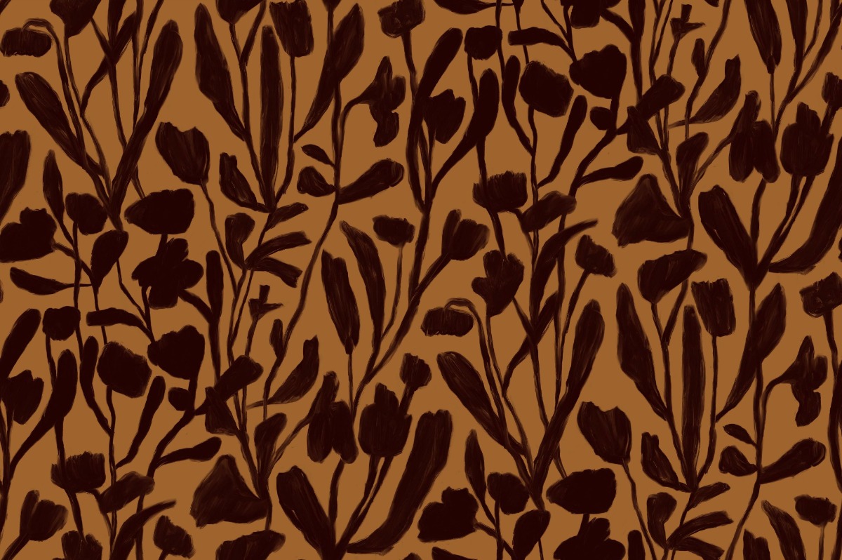 A seamless wallpaper texture with late spring - sunset  units arranged in a None pattern