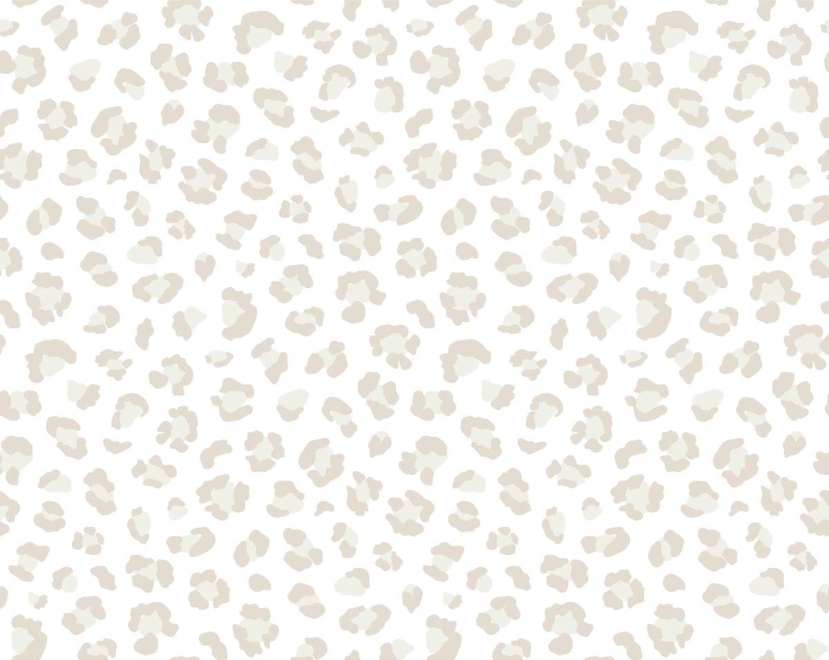 A seamless wallpaper texture with leopard print wallpaper units arranged in a Stack pattern
