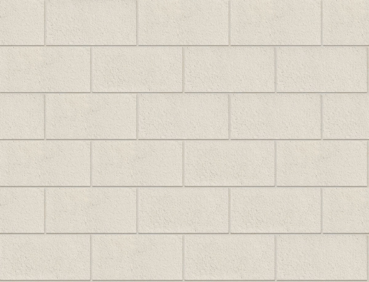 A seamless concrete texture with mist craft® flamed rectangle blocks arranged in a Stretcher pattern