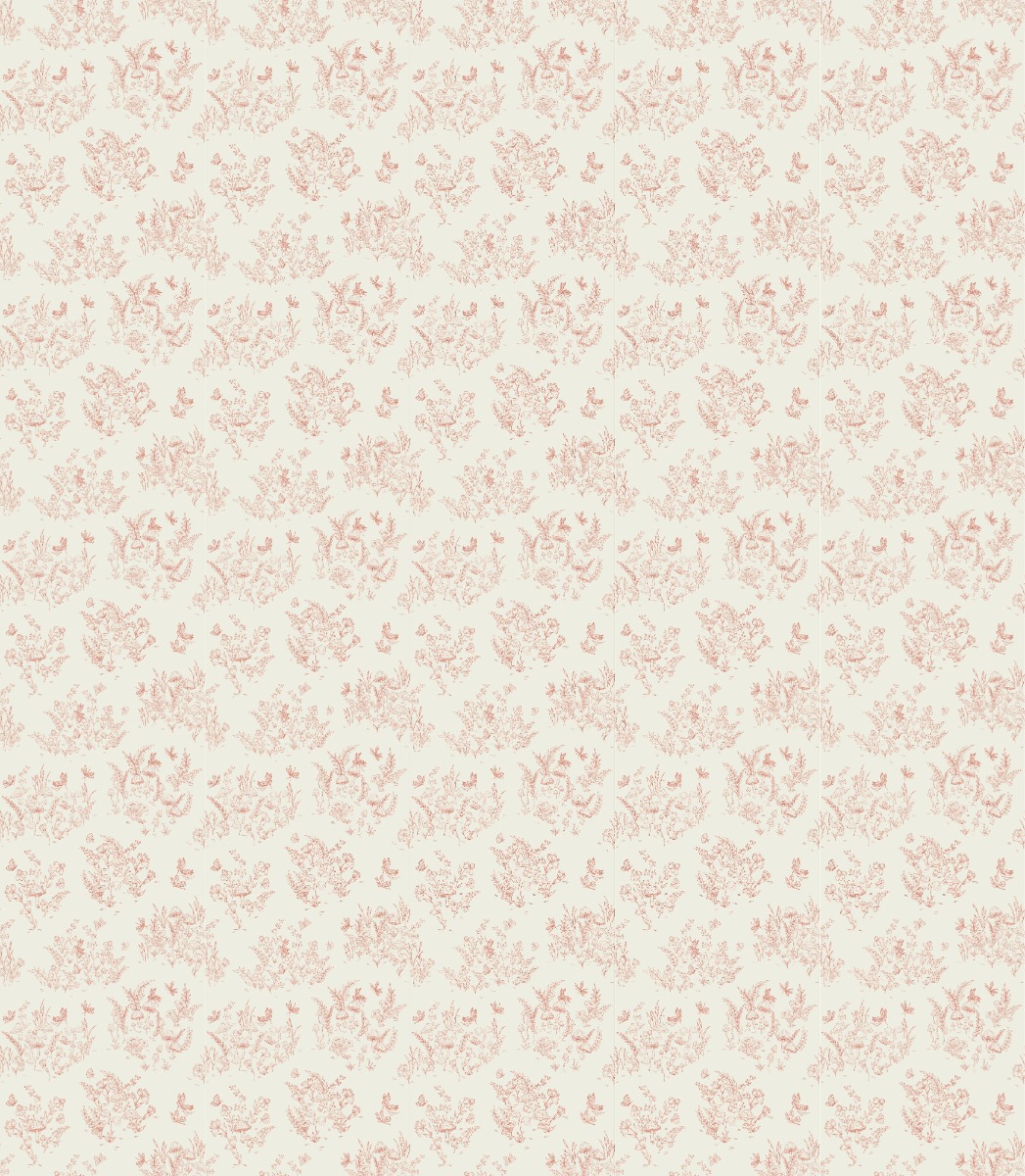A seamless wallpaper texture with mushrooms & fairies wallpaper units arranged in a Stack pattern