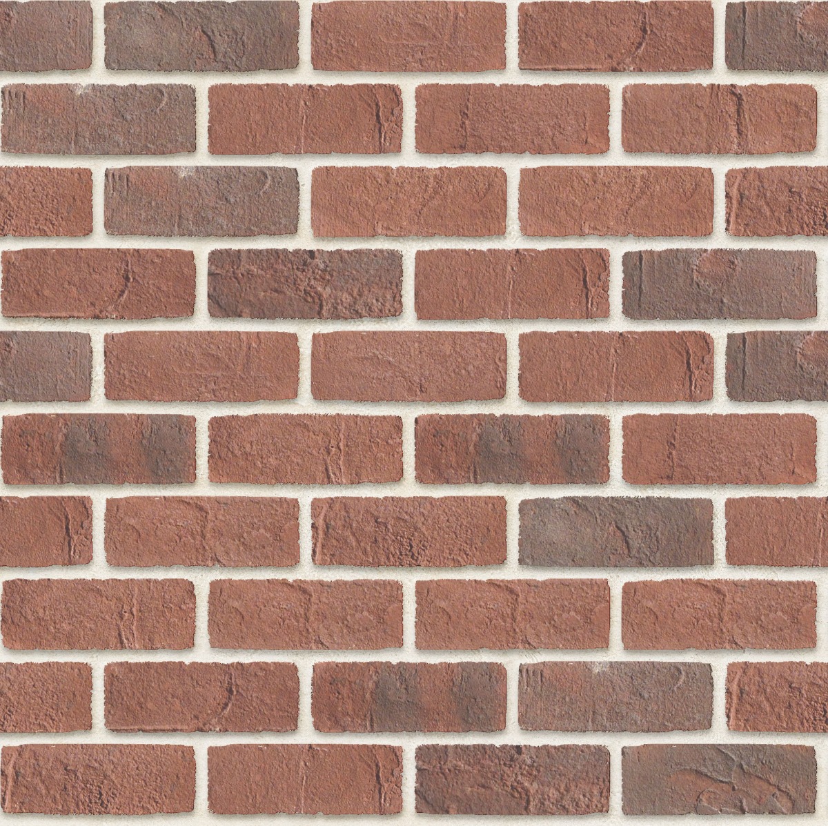 A seamless brick texture with peppered craft® cannery brick units arranged in a Stretcher pattern