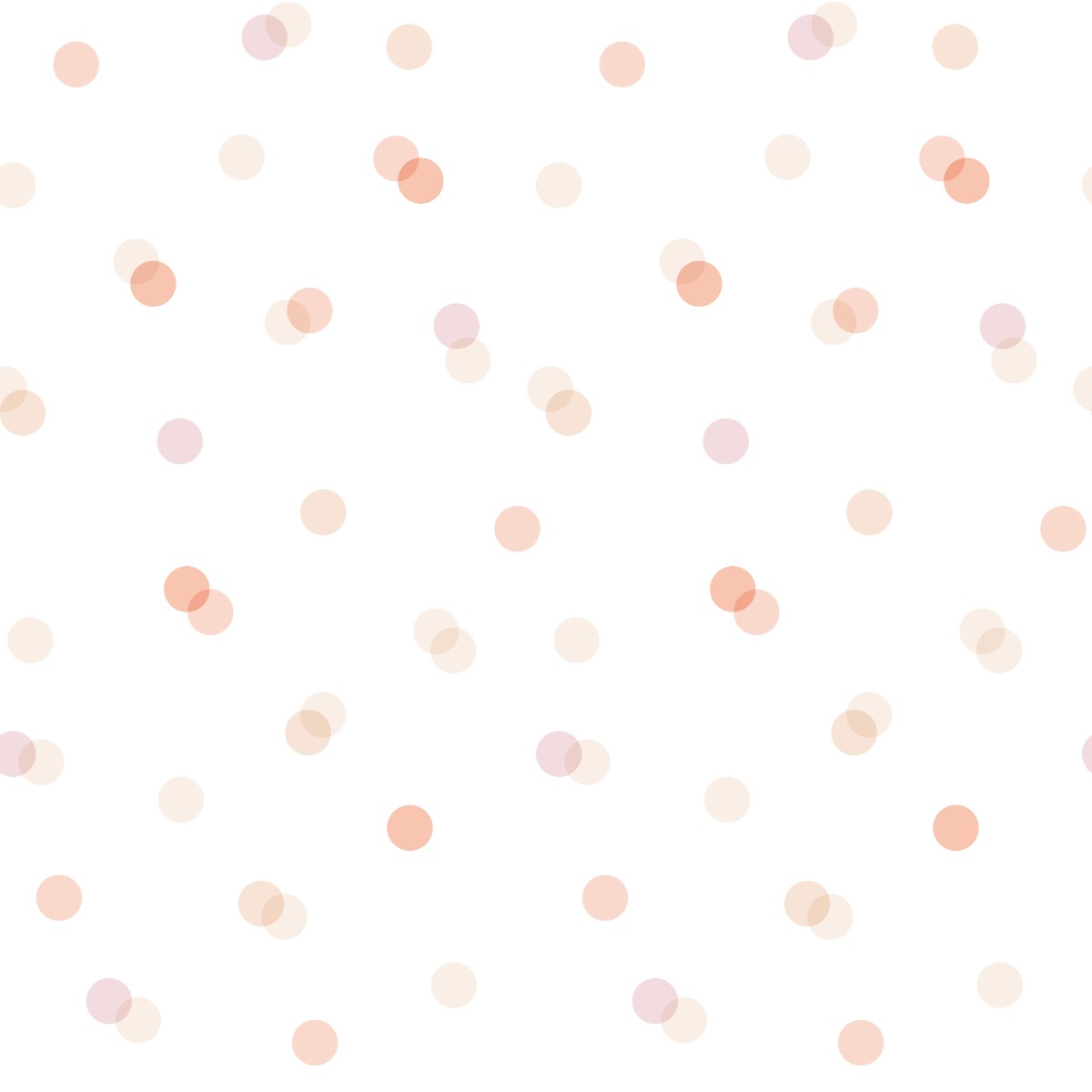 A seamless wallpaper texture with playful dots wallpaper units arranged in a Stack pattern