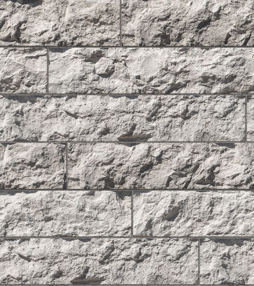 A seamless concrete texture with winterfall craft® urban strip blocks arranged in a Staggered pattern