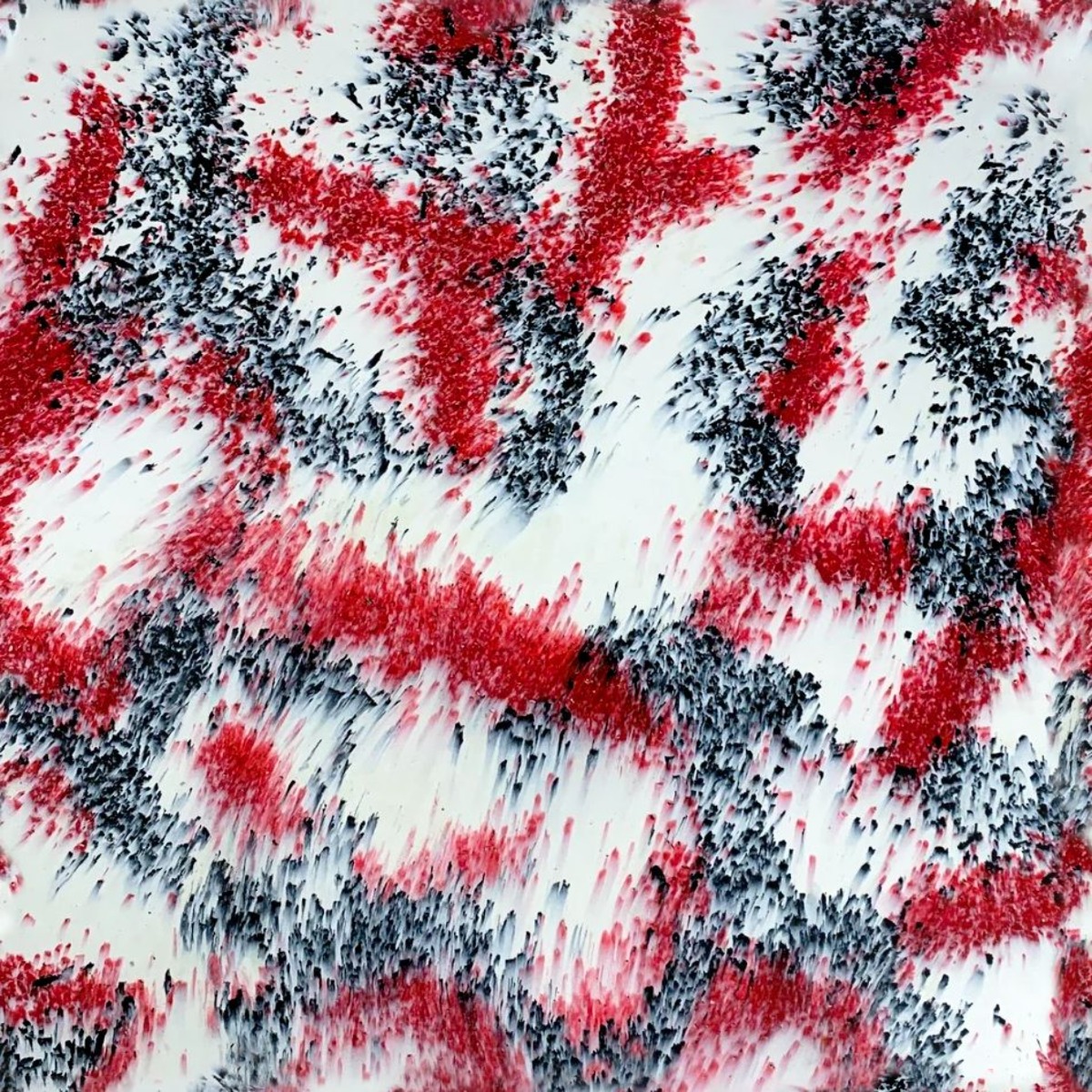 A seamless surfaces texture with krushed plastics, custom units arranged in a None pattern