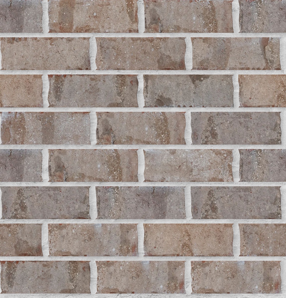 A seamless brick texture with laredo units arranged in a Stretcher pattern
