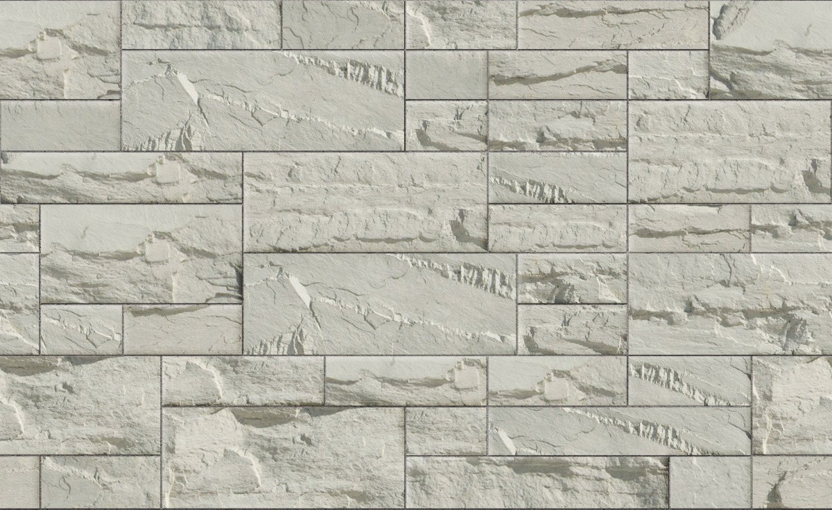 A seamless concrete texture with lunar craft® split modular blocks arranged in a Modular Ashlar pattern