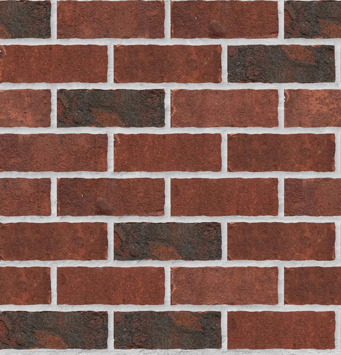 A seamless brick texture with madrid units arranged in a Stretcher pattern
