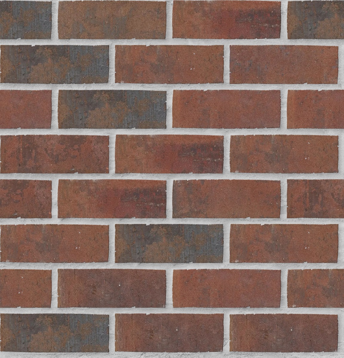 A seamless brick texture with market square units arranged in a Stretcher pattern