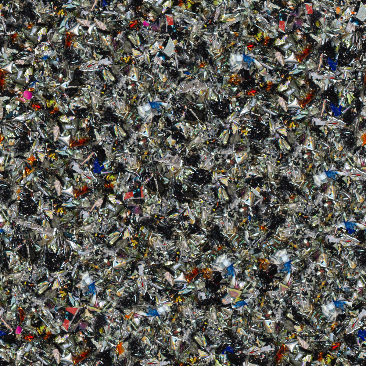 A seamless surfaces texture with re-cd, acid jazz units arranged in a None pattern