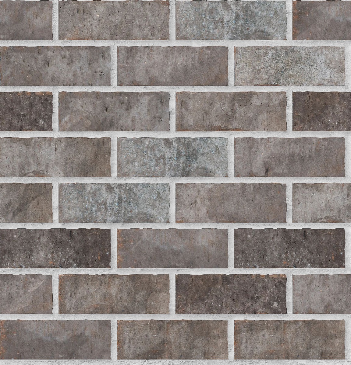 A seamless brick texture with timber wood units arranged in a Stretcher pattern