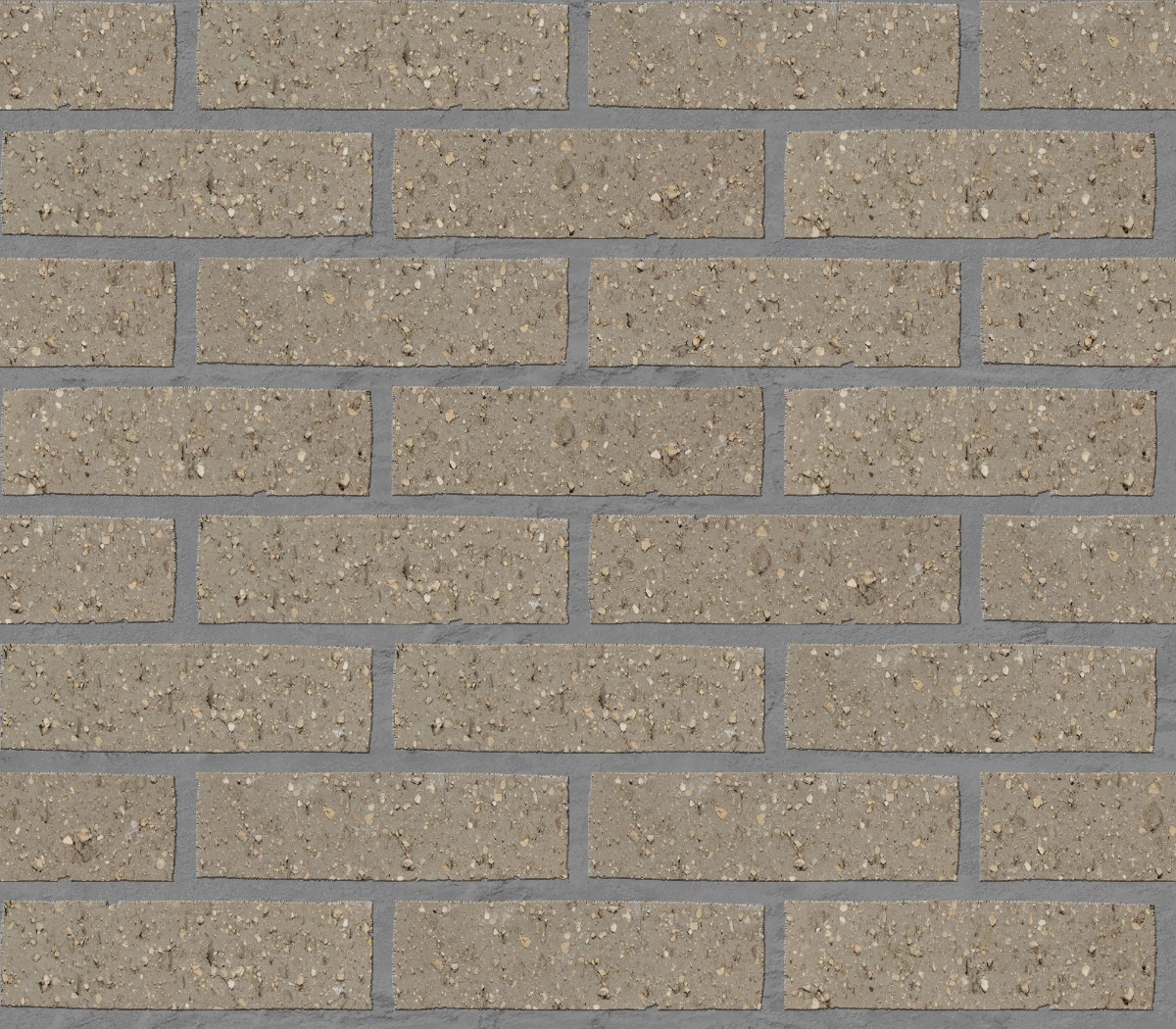 A seamless brick texture with 8522 coarse velour units arranged in a Stretcher pattern