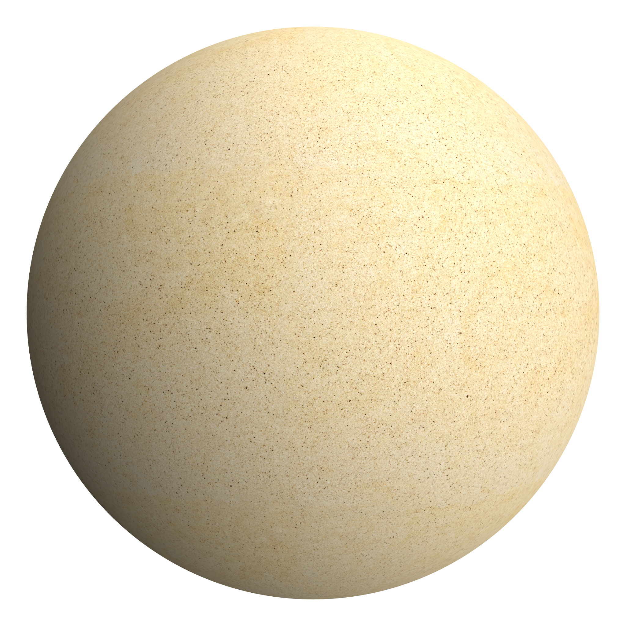 3D sphere preview of Sandstone seamless texture