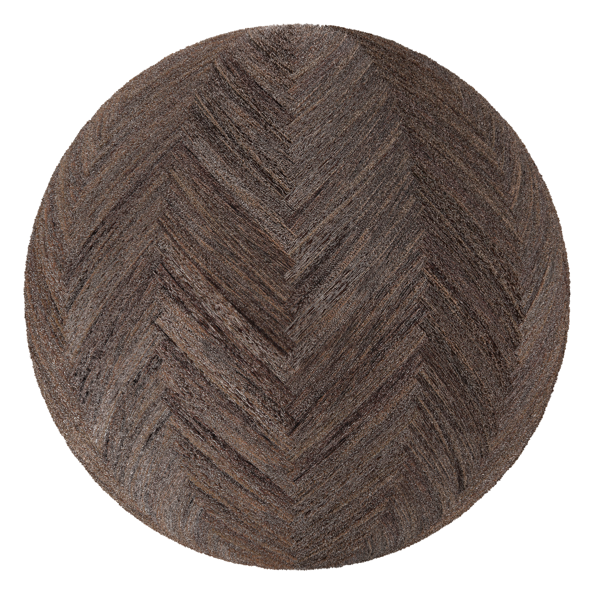 3D sphere preview of Wenge, Herringbone seamless texture