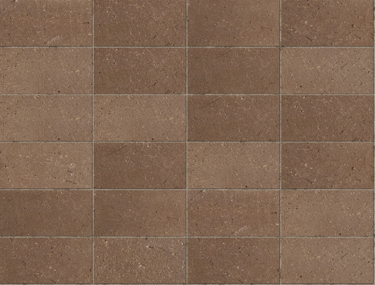 A seamless brick texture with brick clay in dune units arranged in a Stack pattern
