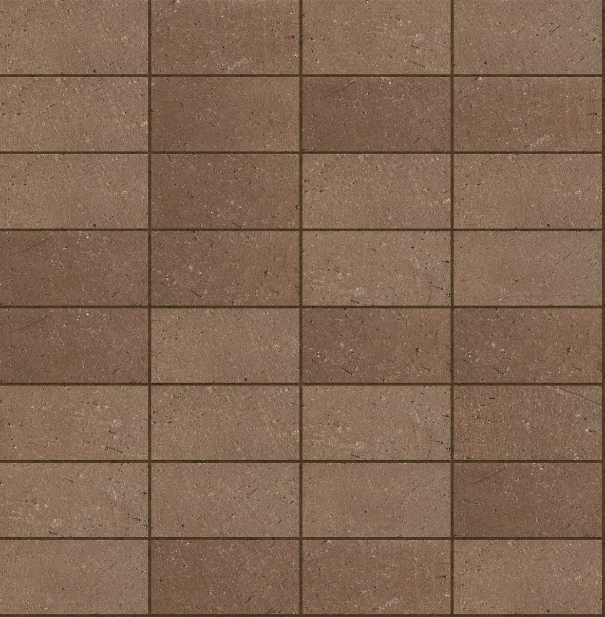 A seamless brick texture with brick clay in dune units arranged in a Stack pattern