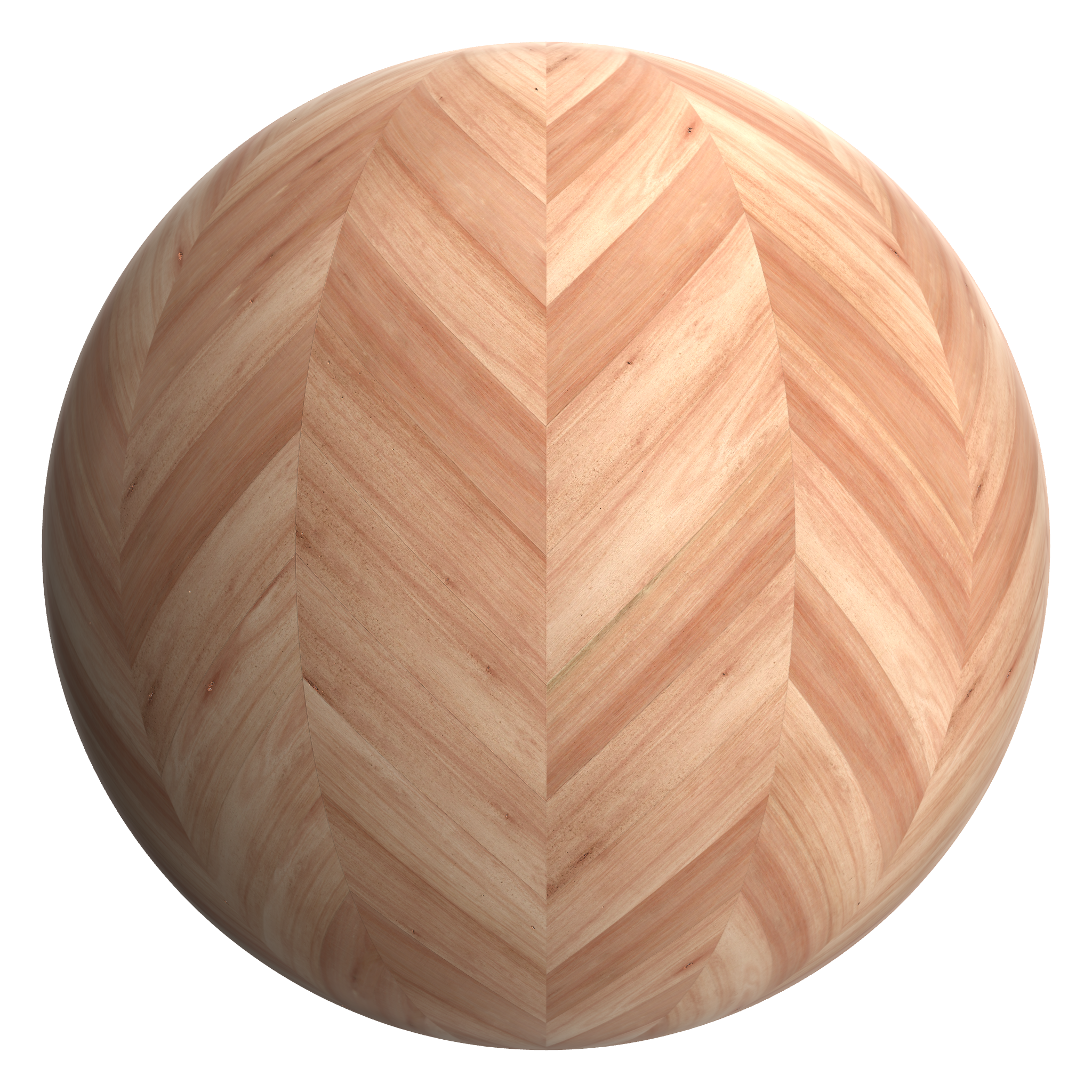 3D sphere preview of Eucalyptus, Chevron seamless texture