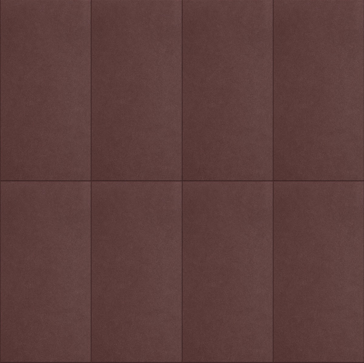 A seamless surfaces texture with terra amber 755 by swisspearl units arranged in a Stack pattern