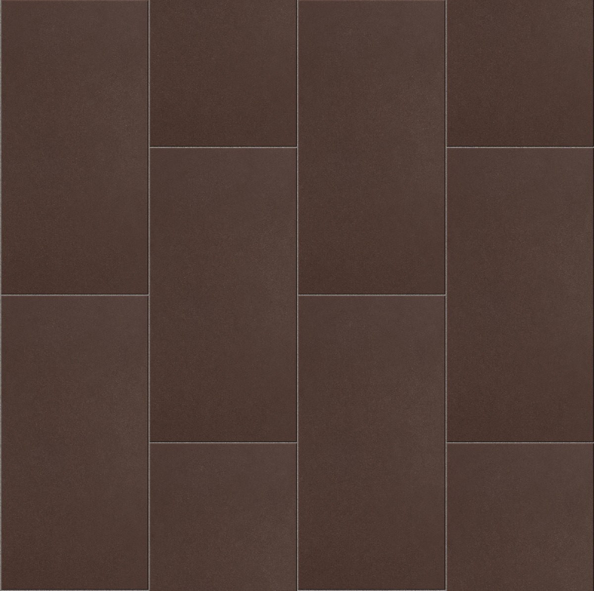 A seamless surfaces texture with terra amber 756 units arranged in a Stretcher pattern