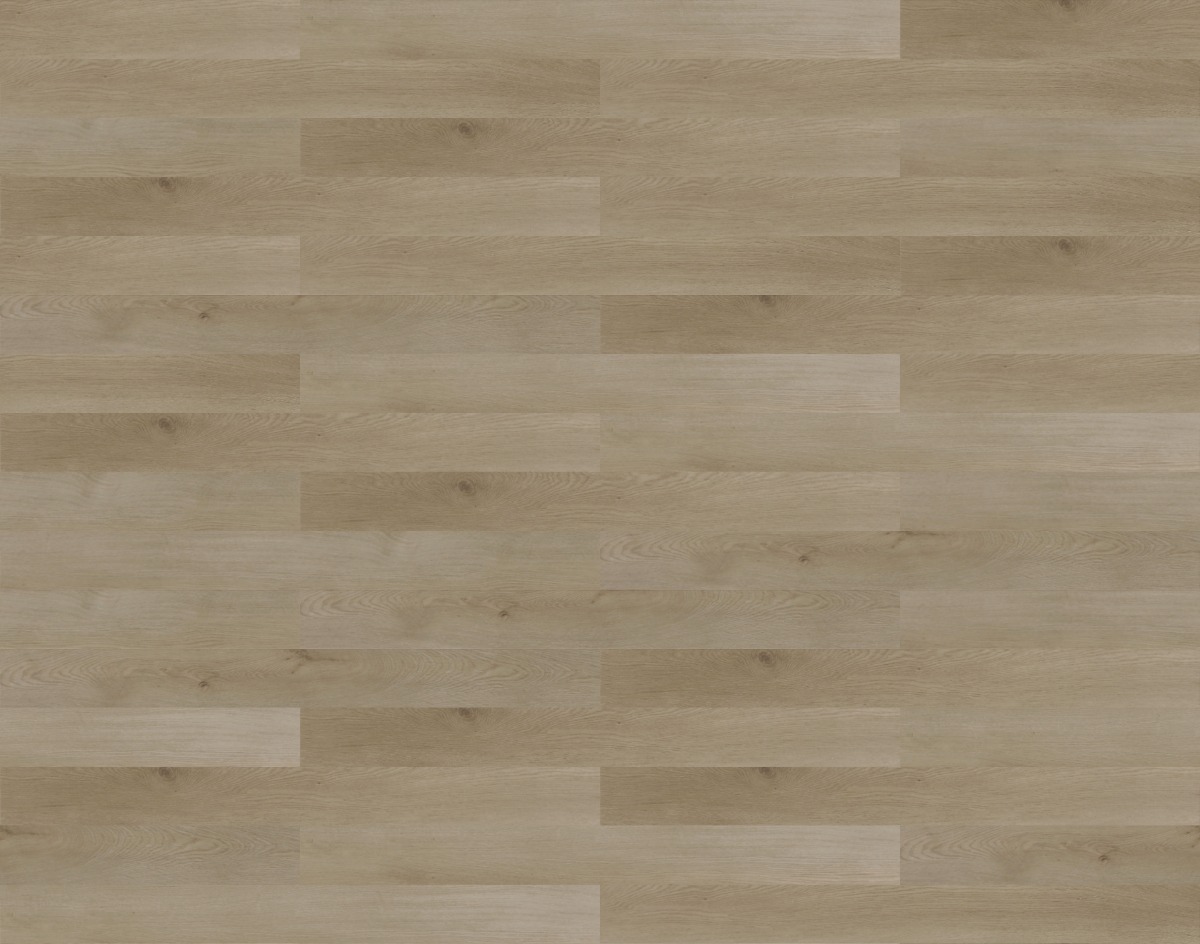 A seamless vinyl texture with ultimate extra large waterproof vinyl plank flooring, oak natural units arranged in a Stretcher pattern