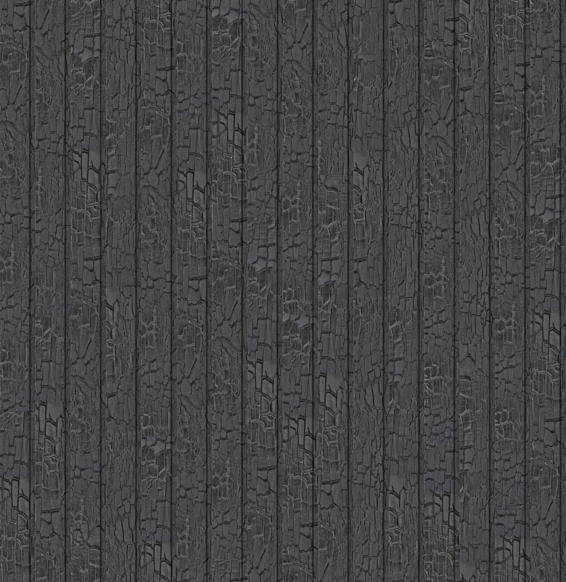 A seamless wood texture with abodo | shou sugi ban | deep char boards arranged in a Staggered pattern