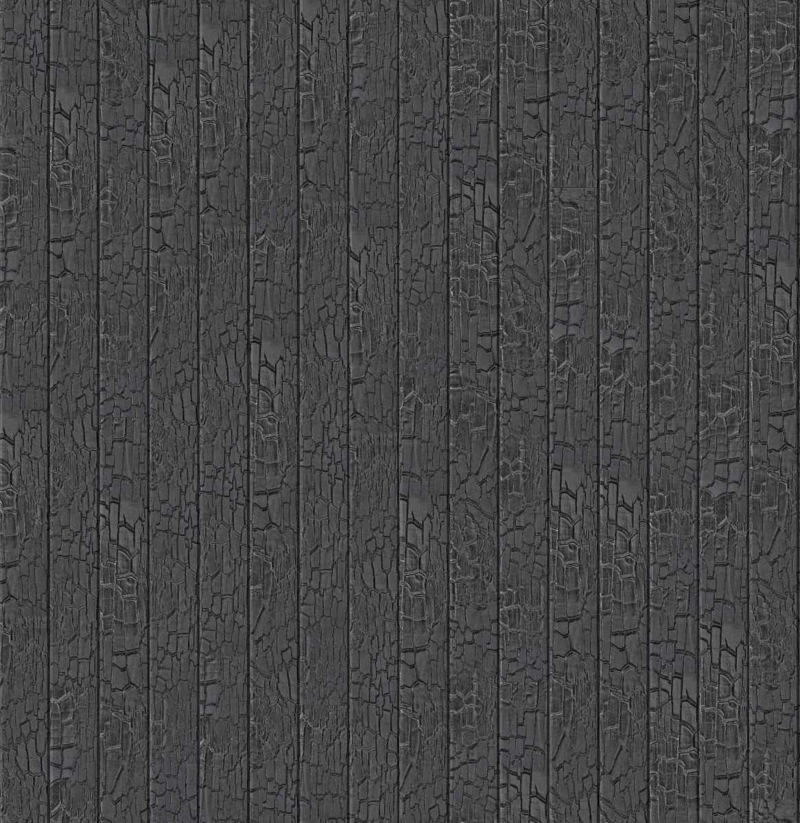 A seamless wood texture with abodo | shou sugi ban | deep char boards arranged in a Staggered pattern