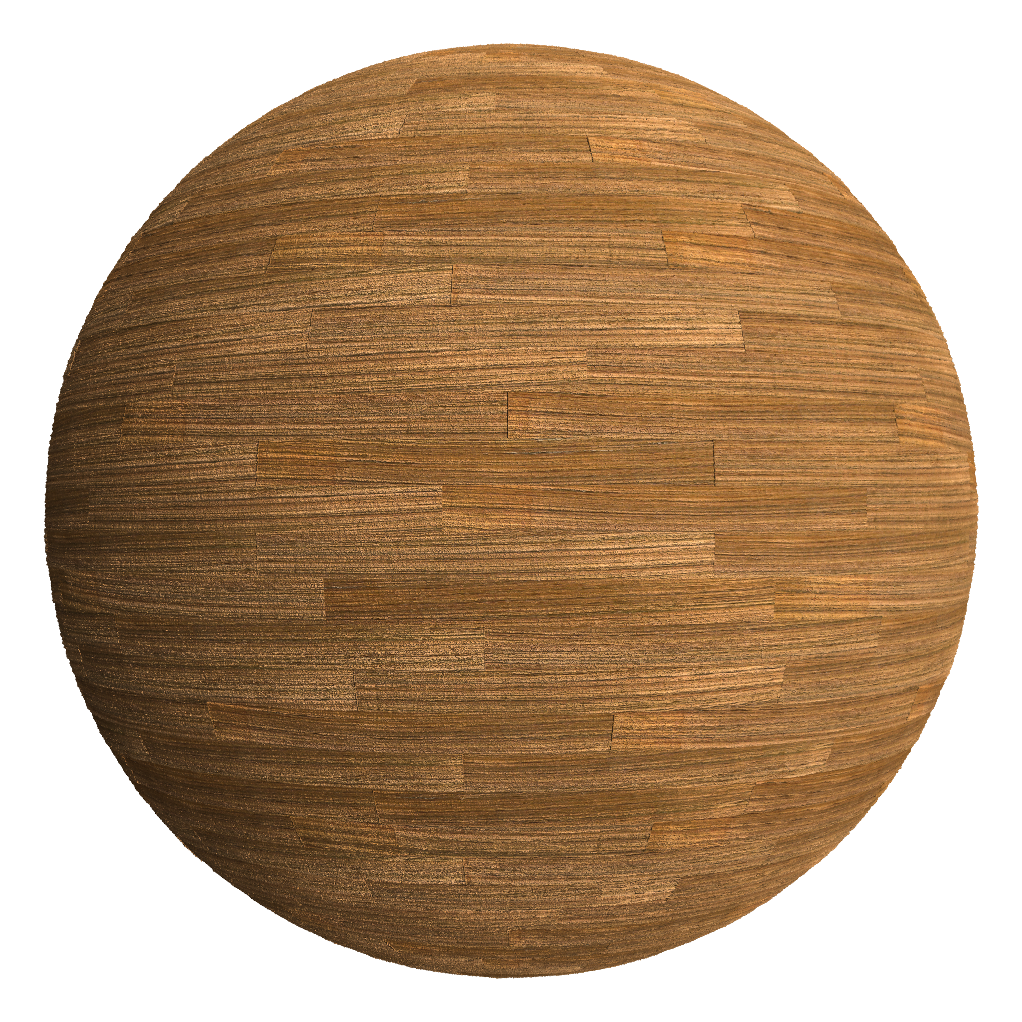 3D sphere preview of Ovangkol, Staggered seamless texture