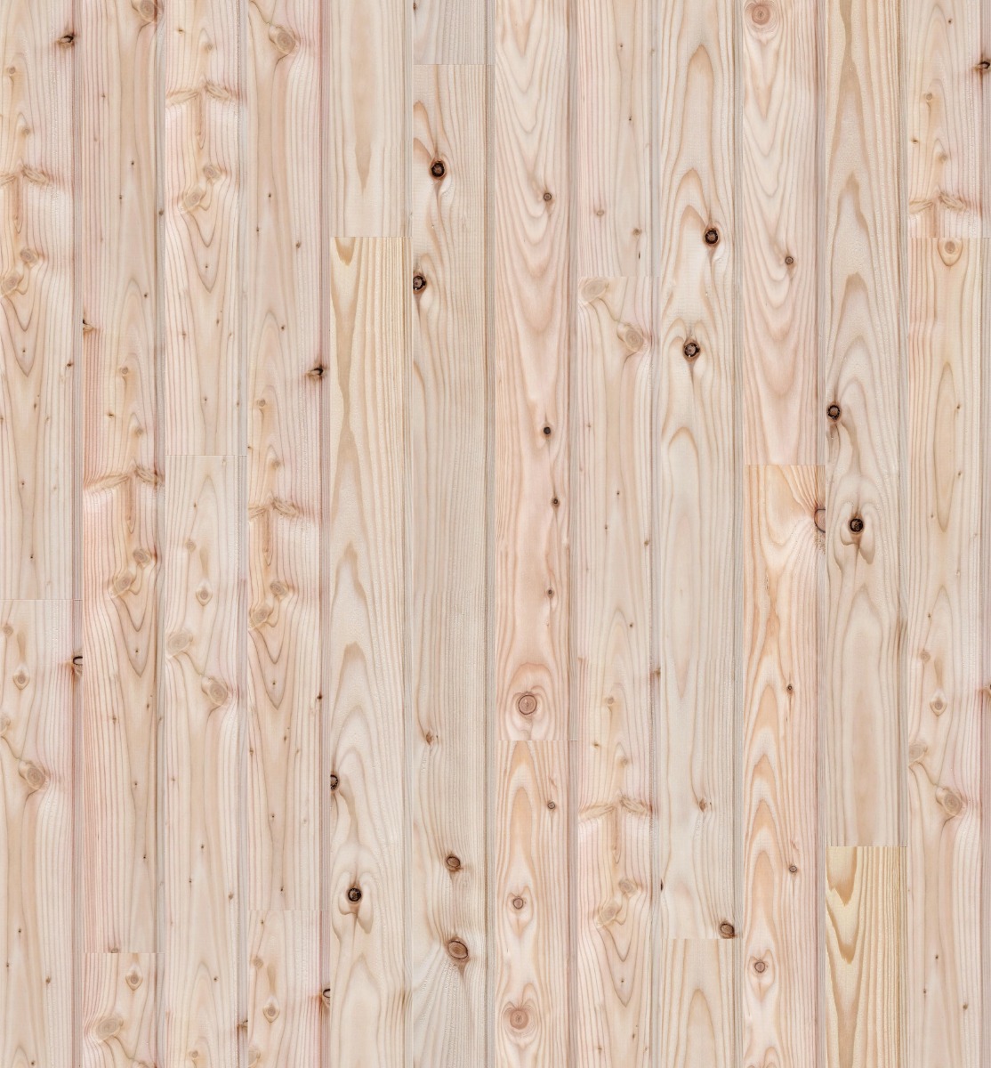 A seamless wood texture with scottish larch | planed boards arranged in a Staggered pattern
