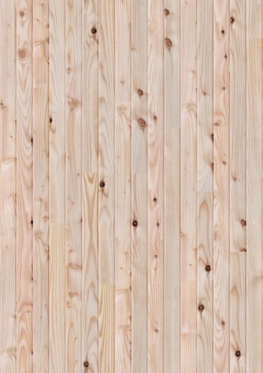 A seamless wood texture with scottish larch | planed boards arranged in a Staggered pattern