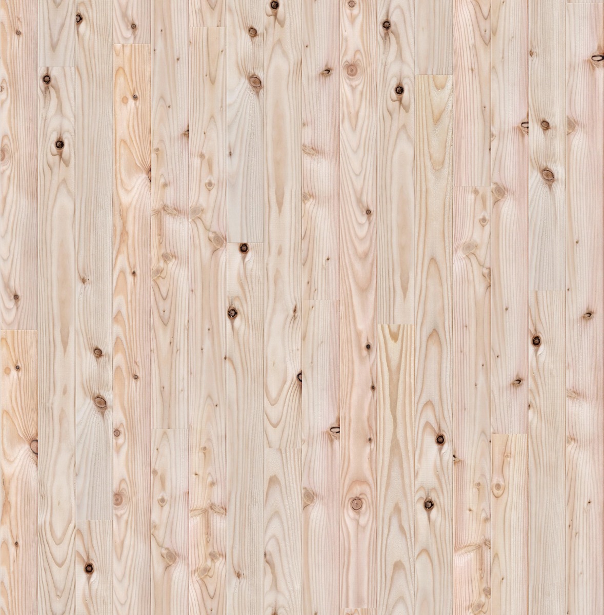 A seamless wood texture with scottish larch | planed boards arranged in a Staggered pattern