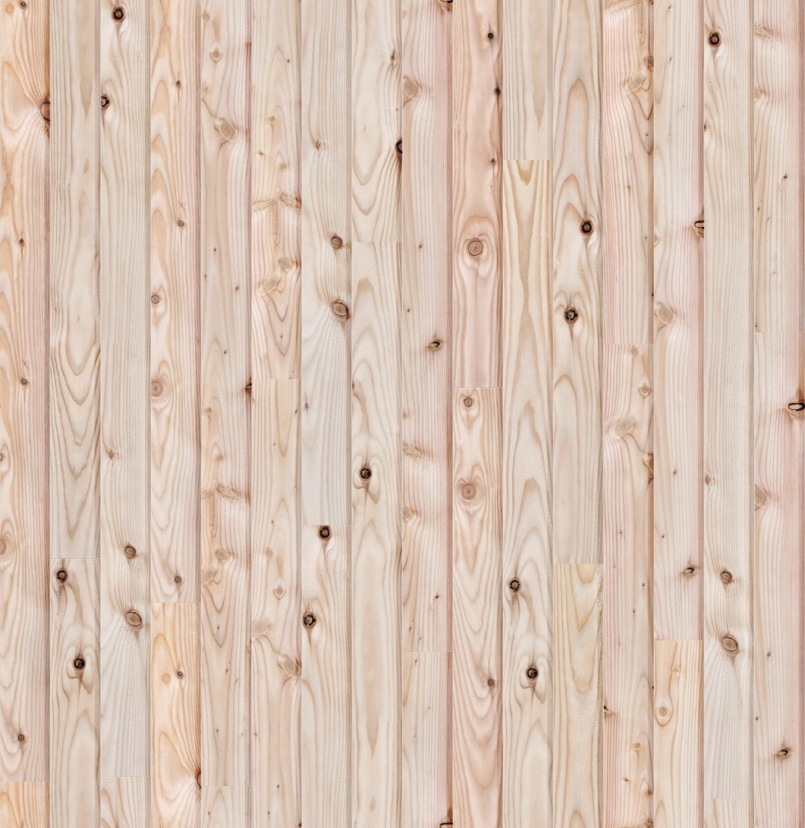 A seamless wood texture with scottish larch | planed boards arranged in a Staggered pattern