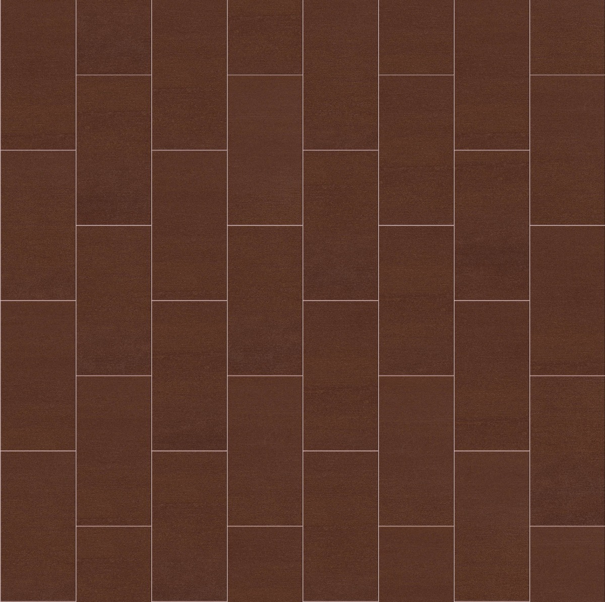 A seamless tile texture with con-bronze tiles arranged in a Stretcher pattern