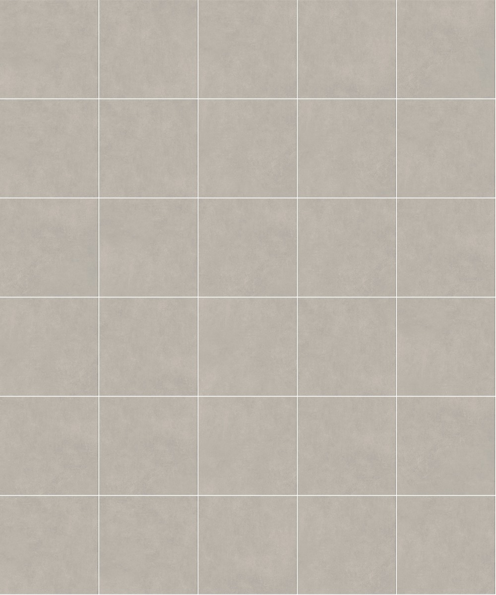A seamless tile texture with con-grey tiles arranged in a Stack pattern
