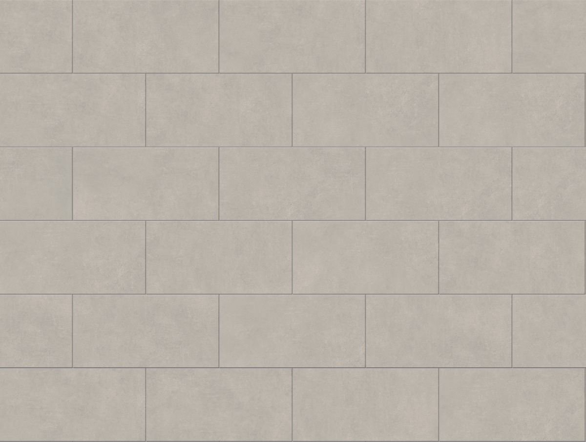 A seamless tile texture with con-grey tiles arranged in a Stretcher pattern