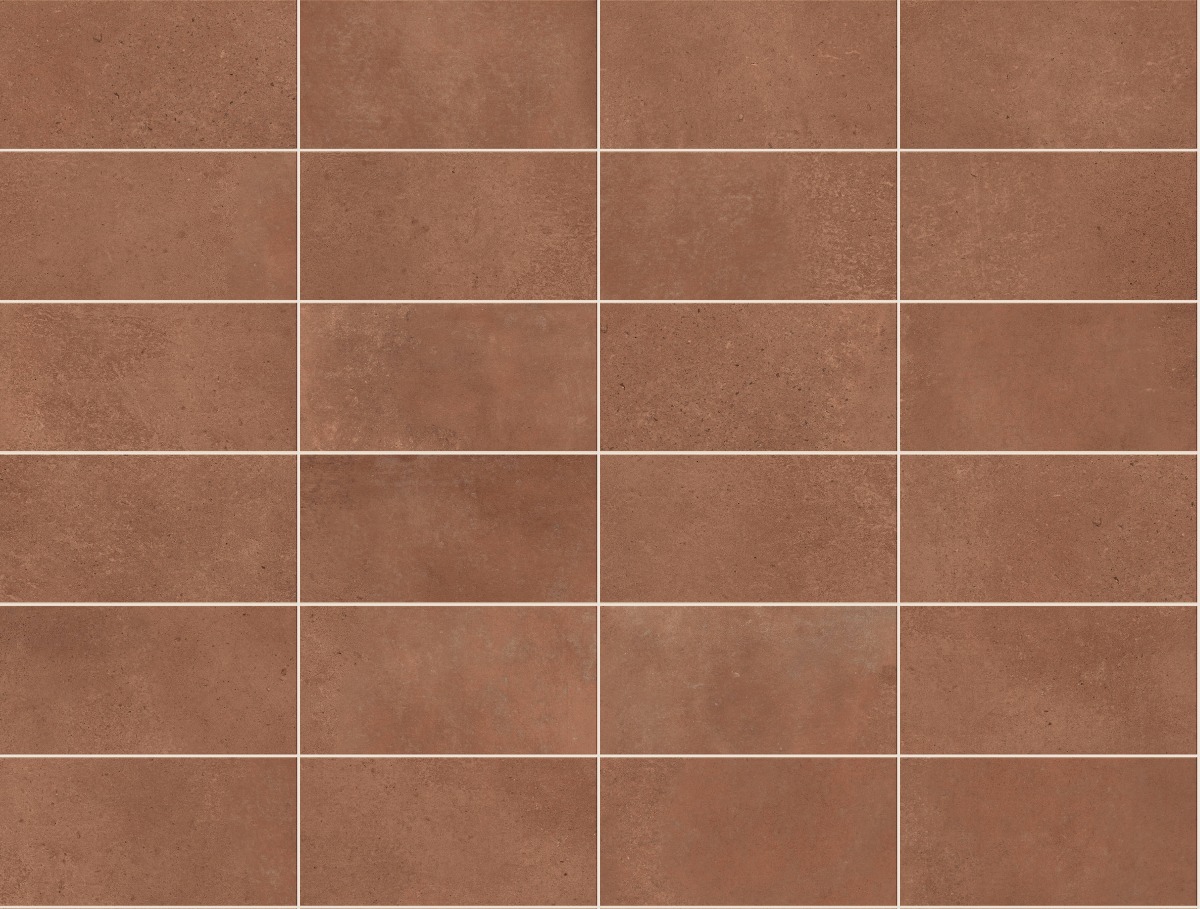 A seamless tile texture with erh-brick tiles arranged in a Stack pattern
