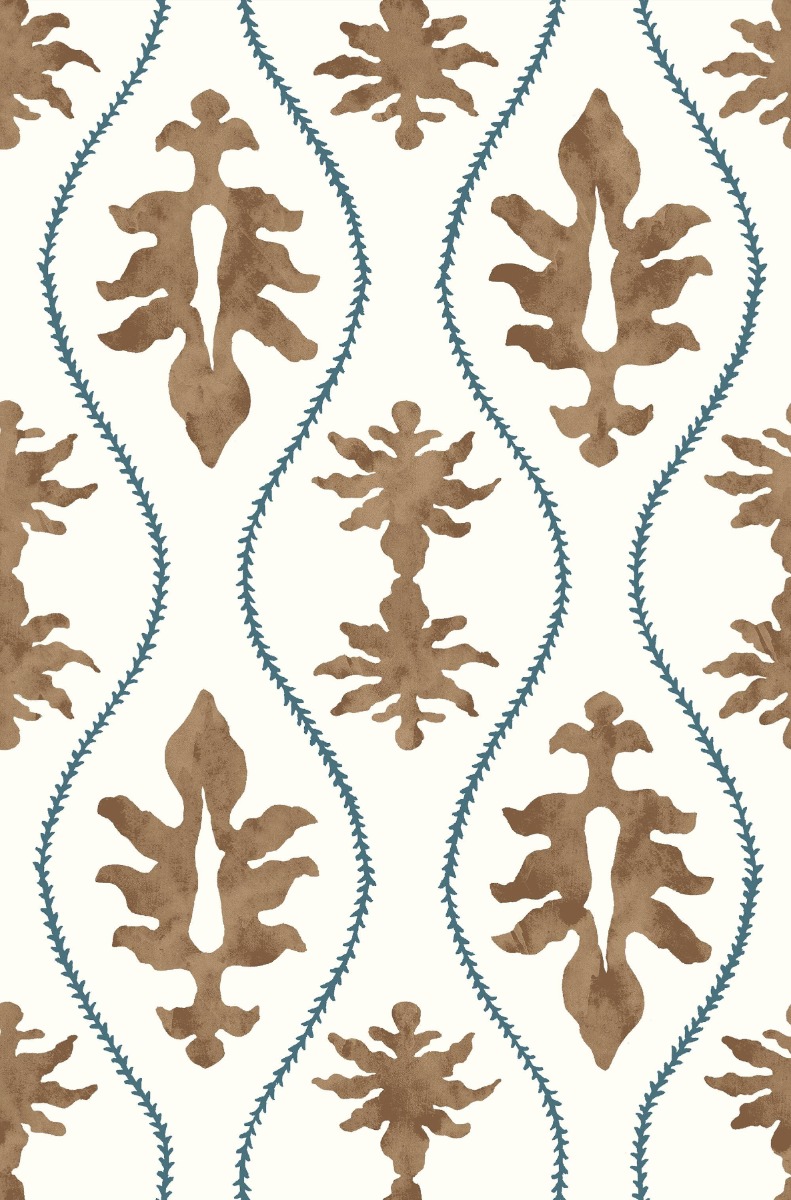 A seamless wallpaper texture with great jones wallpaper units arranged in a None pattern