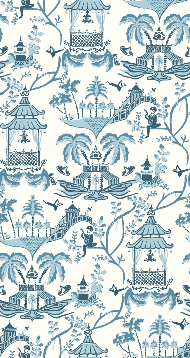 A seamless wallpaper texture with mulberry wallpaper units arranged in a None pattern