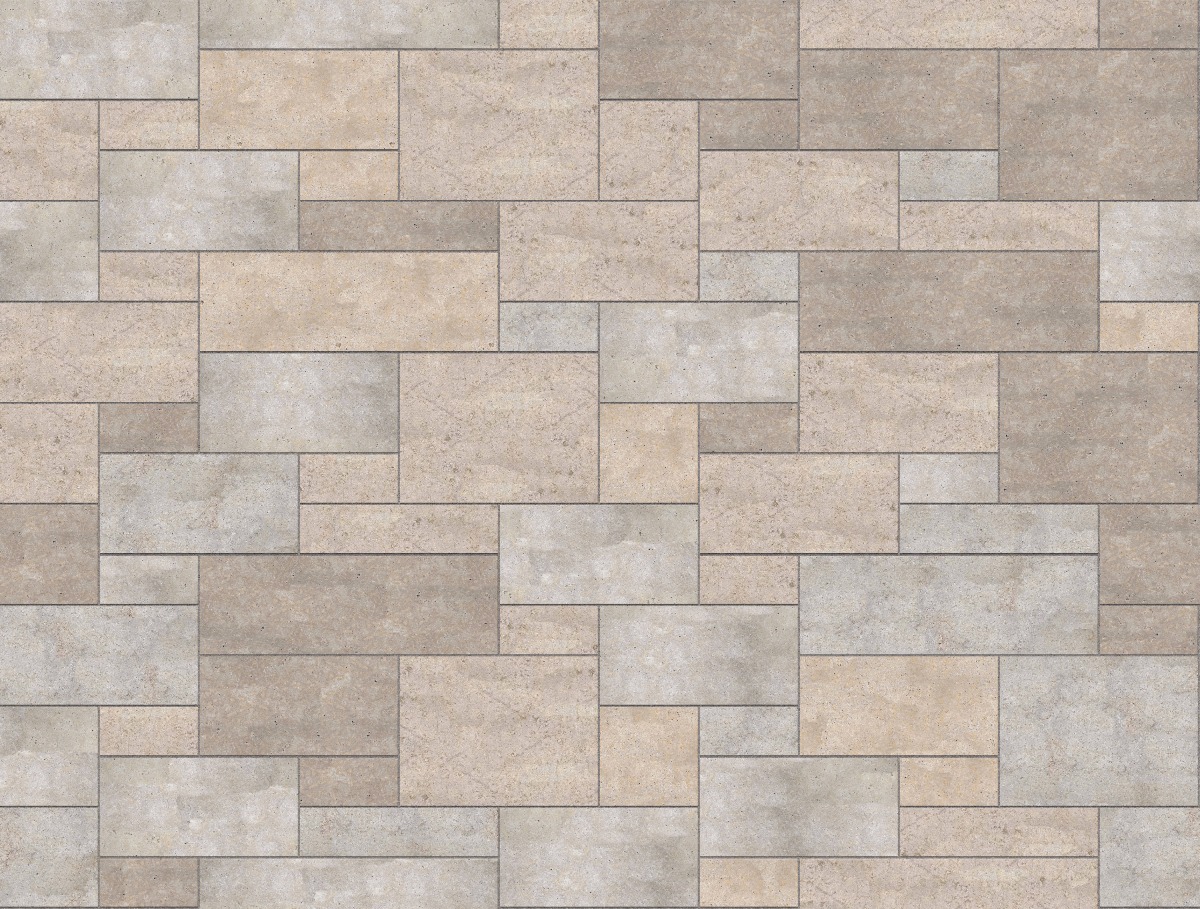 A seamless stone texture with limestone - golden buff limestone - flamed - m1214 blocks arranged in a French pattern
