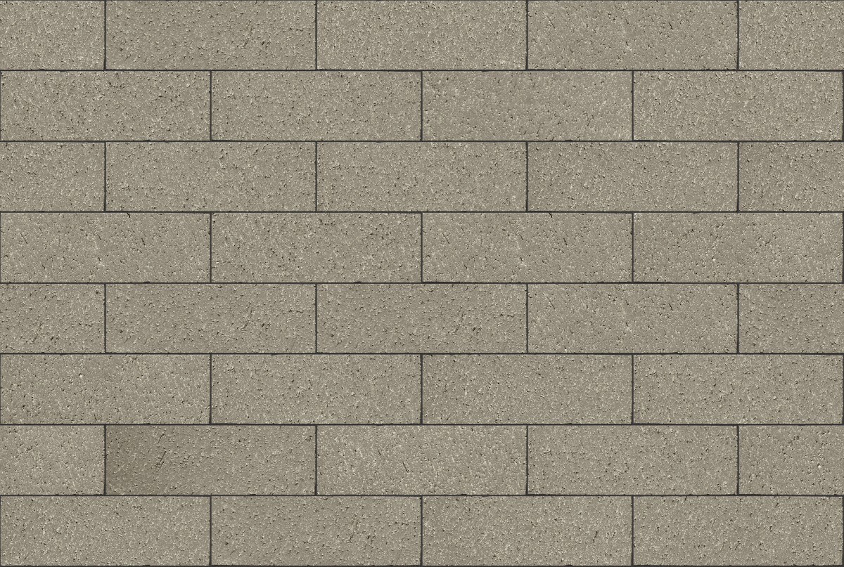 A seamless landscaping texture with 8532 pavers units arranged in a Stretcher pattern