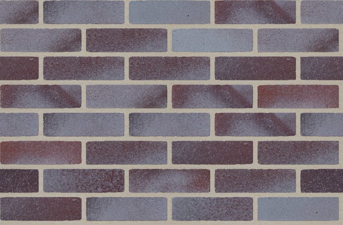 A seamless brick texture with ashberry smooth units arranged in a Stretcher pattern