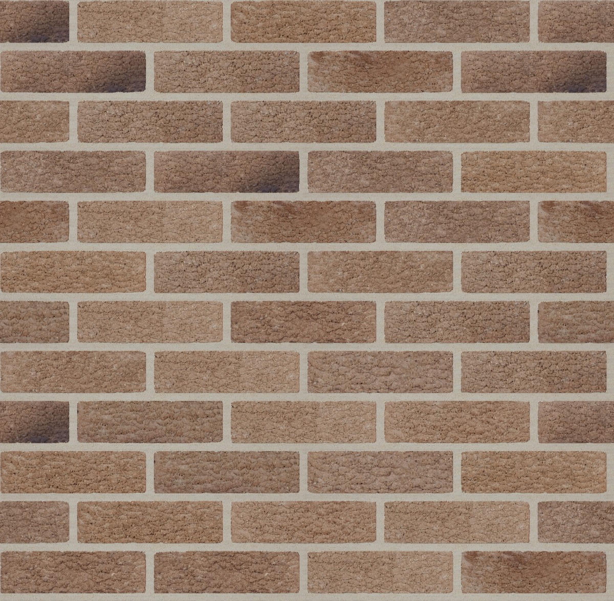 A seamless brick texture with boystown matt units arranged in a Stretcher pattern
