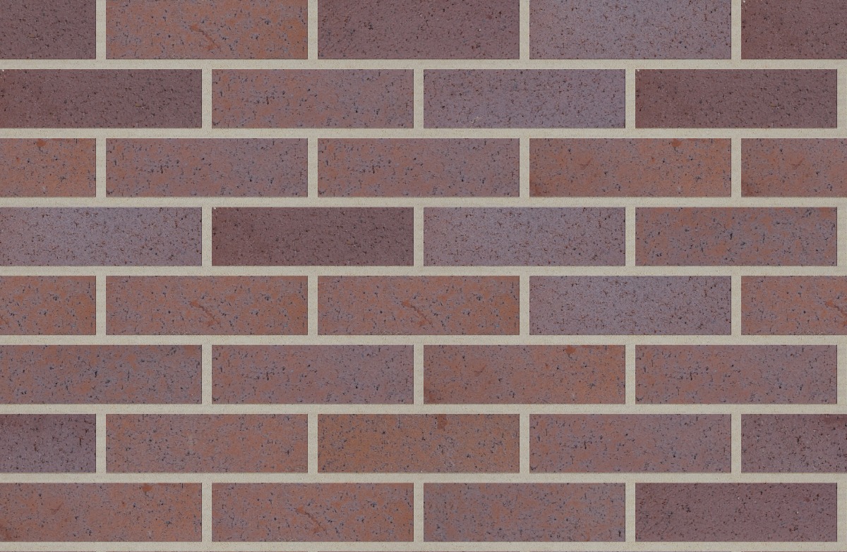 A seamless brick texture with brandywine velour units arranged in a Stretcher pattern