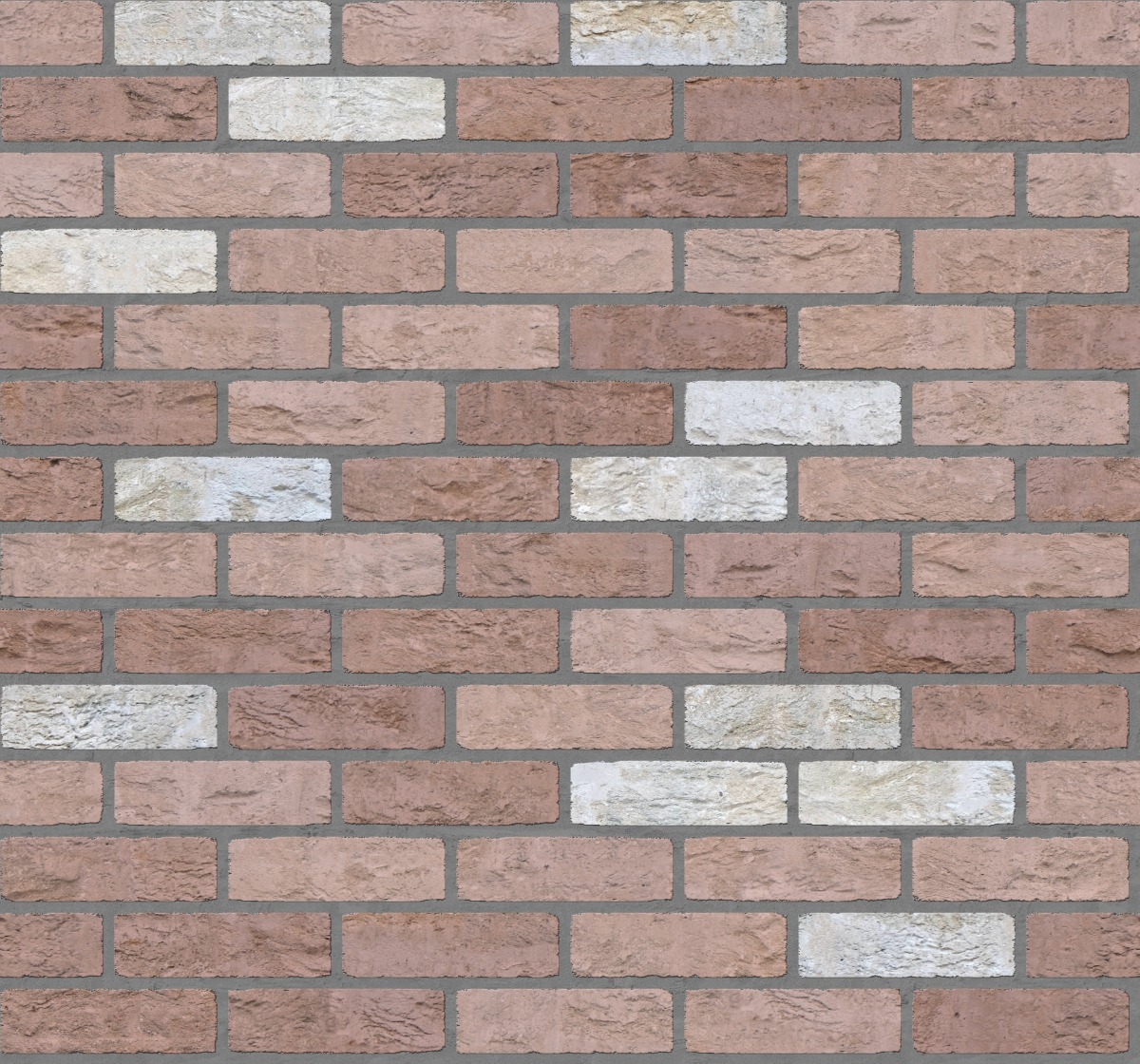 A seamless brick texture with buff units arranged in a Stretcher pattern