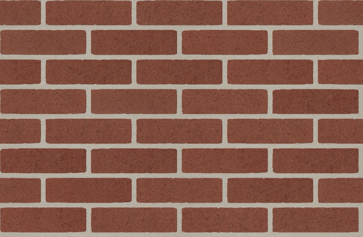 A seamless brick texture with canyon clear velour units arranged in a Stretcher pattern