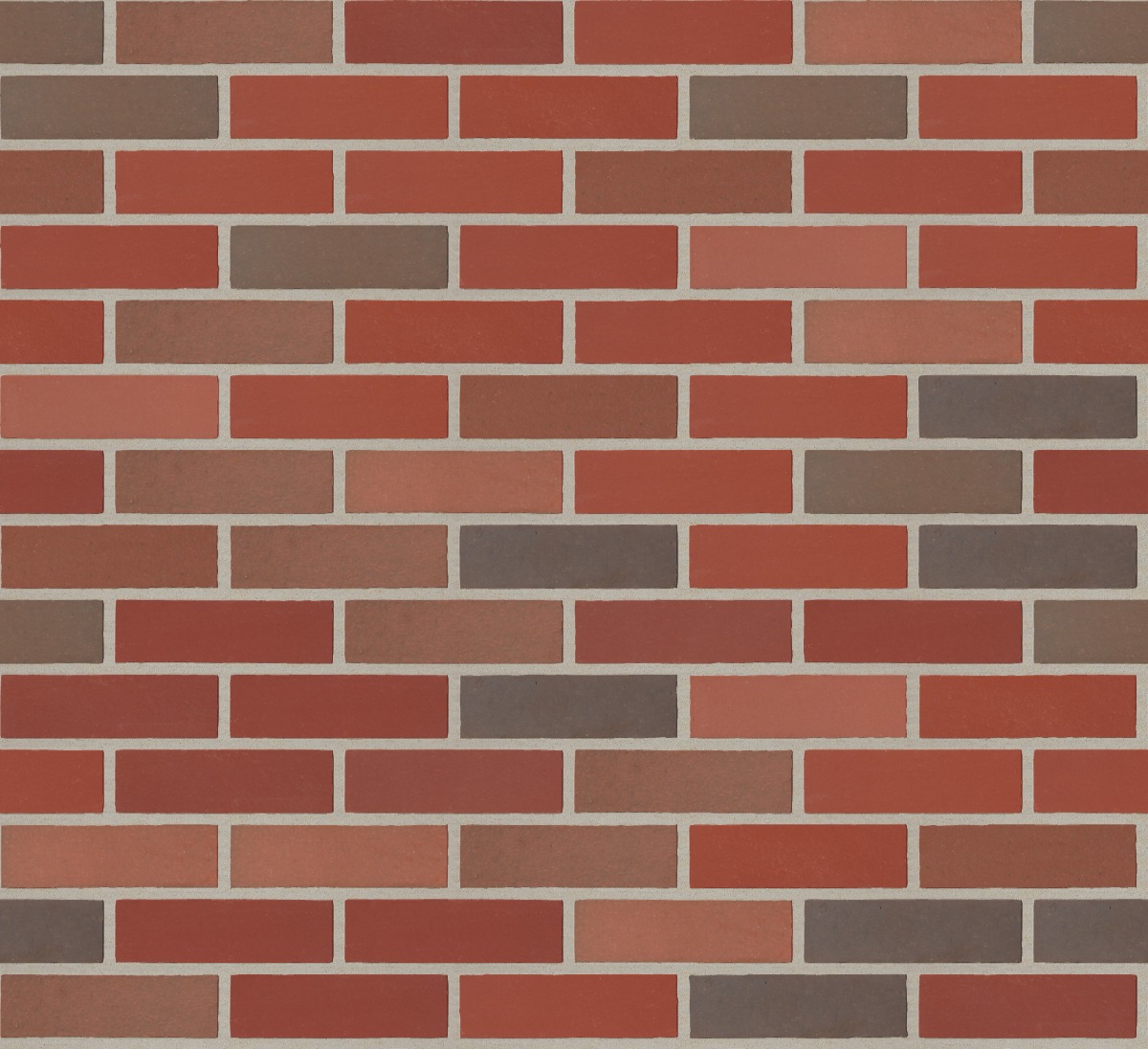 A seamless brick texture with colony blend smooth units arranged in a Stretcher pattern