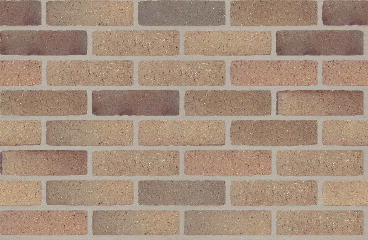 A seamless brick texture with concord blend sanded velour units arranged in a Stretcher pattern