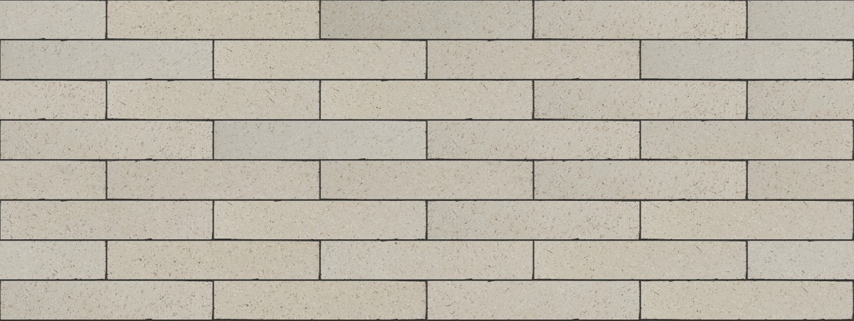 A seamless landscaping texture with dutch gray plank pavers units arranged in a Stretcher pattern