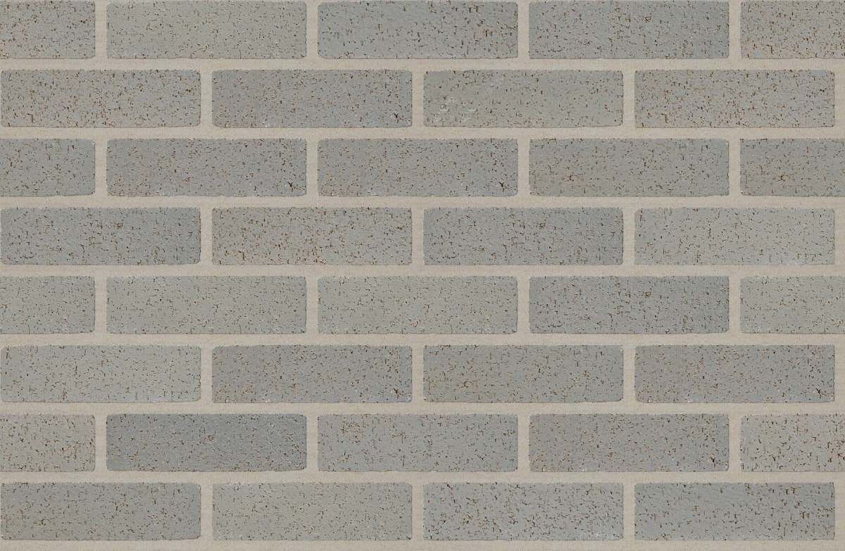 A seamless brick texture with english gray velour units arranged in a Stretcher pattern