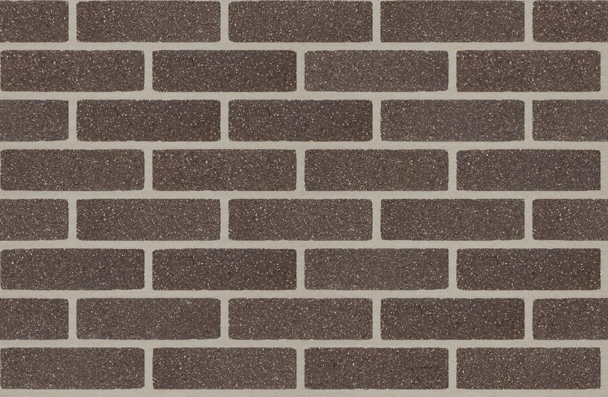 A seamless brick texture with field gray velour units arranged in a Stretcher pattern