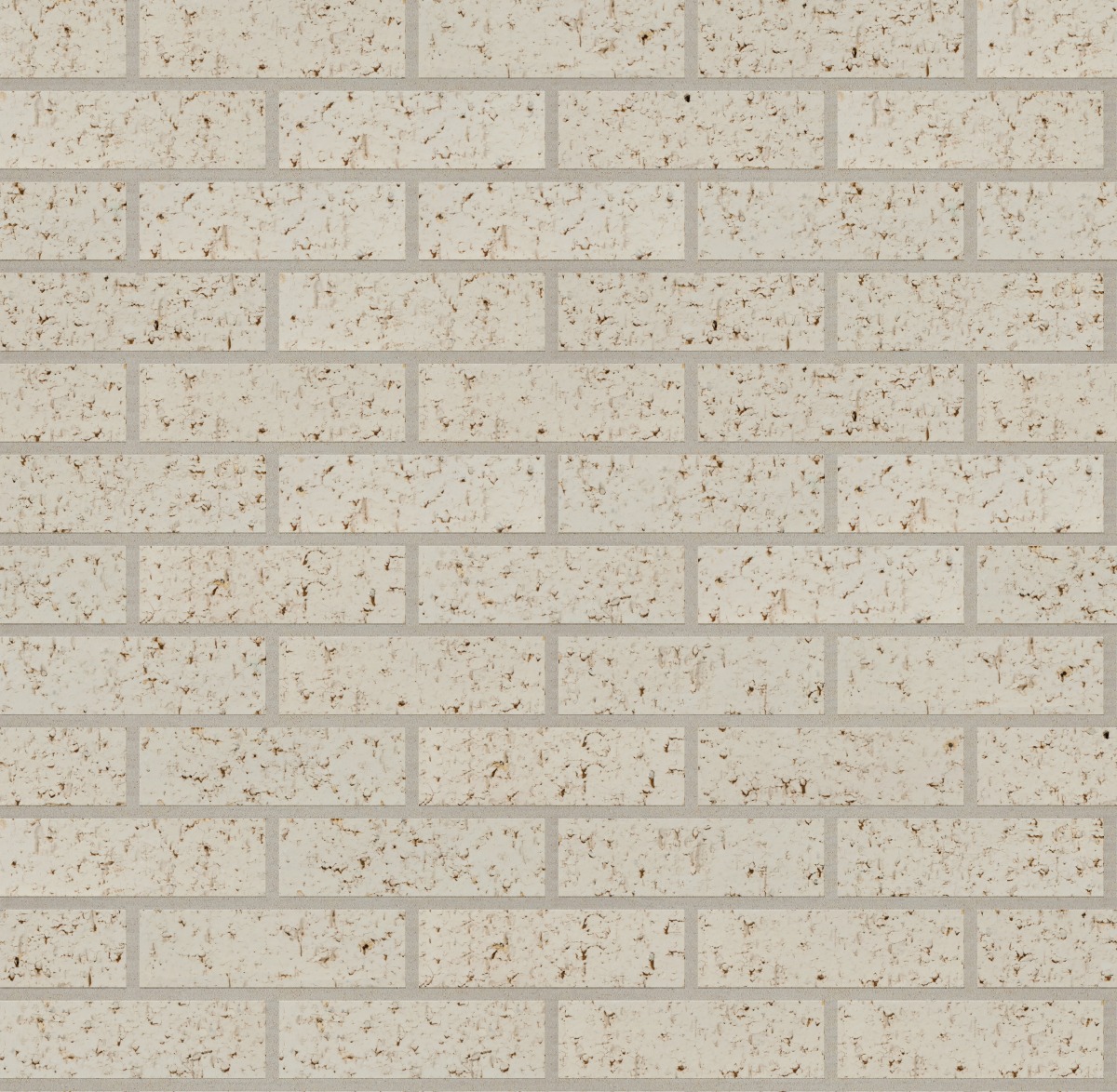 A seamless brick texture with frost coarse velour units arranged in a Stretcher pattern